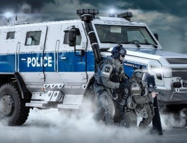 Το όχημα Survivor R στη φετινή έκθεση EnforceTac 2017 (βίντεο)